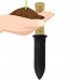 Sun Joe SJHH1901 Hori-Hori Landscaping Digging Tool | 6.5 in | Carbon Steel | Serrated Edge | Ruler | Sheath   551906988